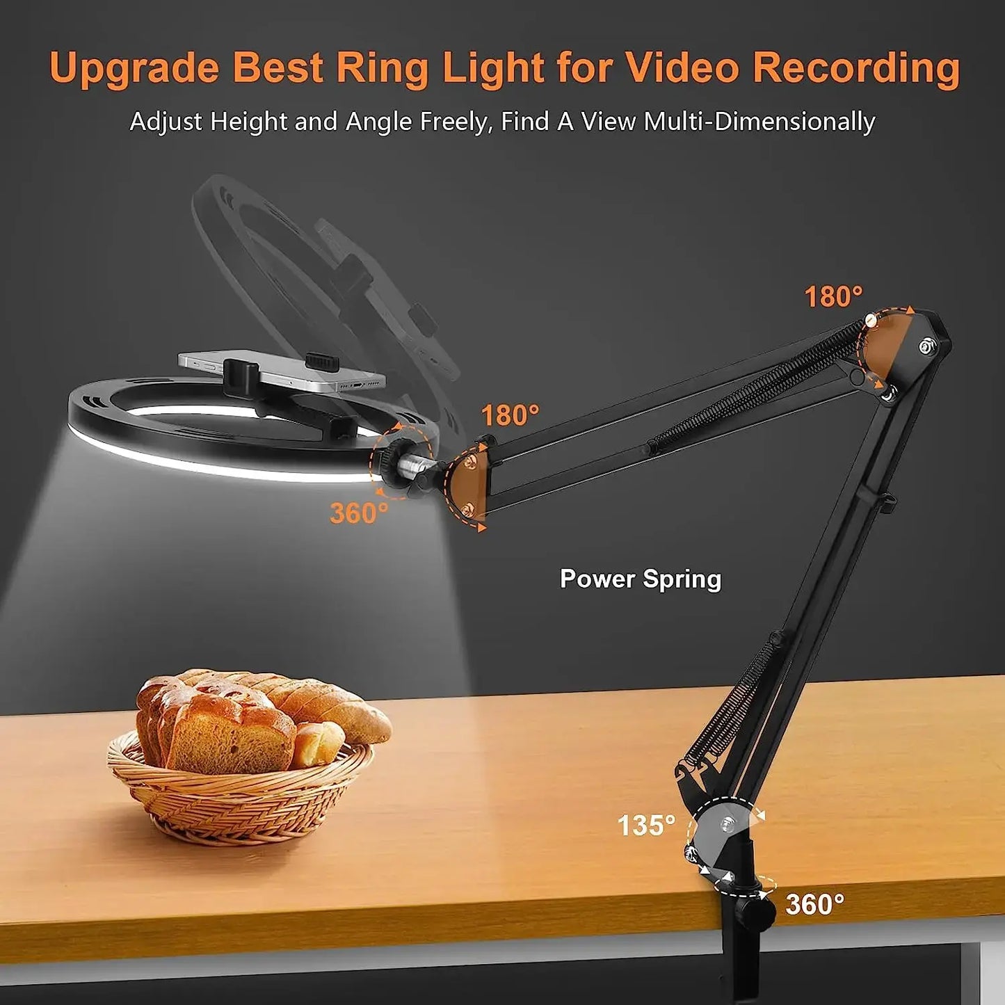 Ring light Phone Mount
