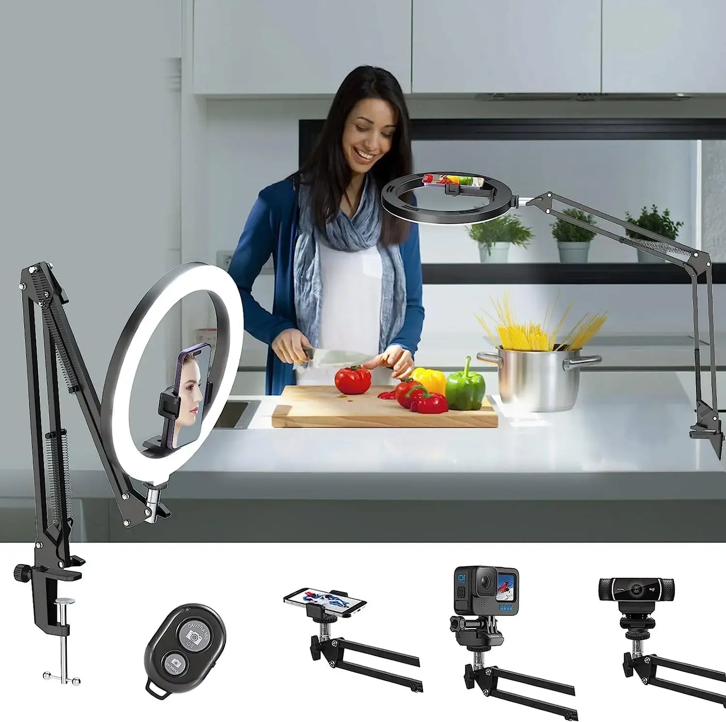 Ring light Phone Mount