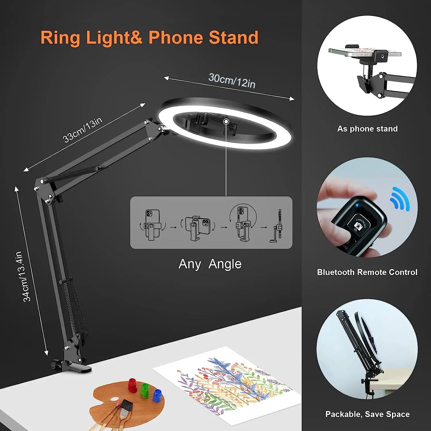Ring light Phone Mount